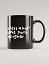 "Professional" Theme Park Designer Black Mug