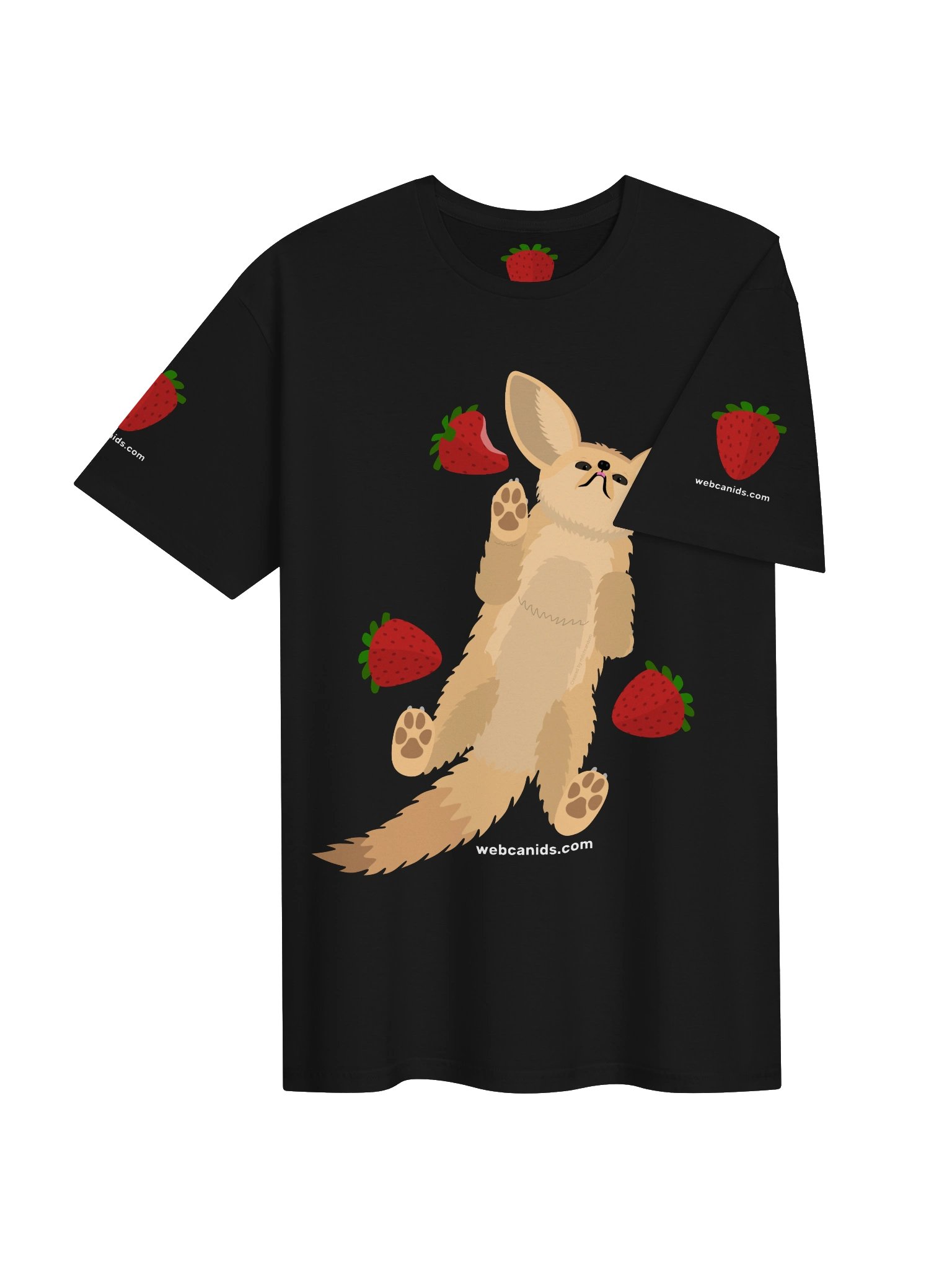 Strawberry Fennec T-Shirt product image (4)