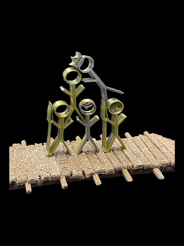 Bridge Bros Stacking Game STL product image (1)