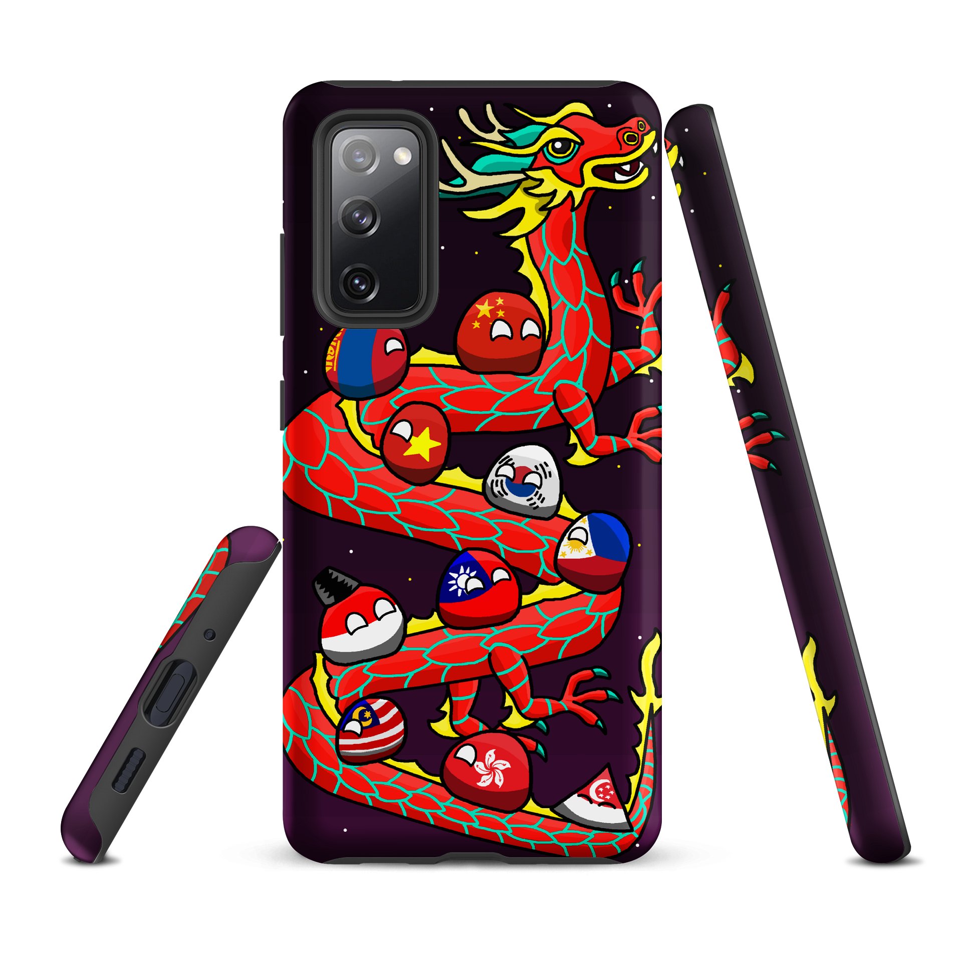 Polandball Lunar New Year Samsung Case product image (1)