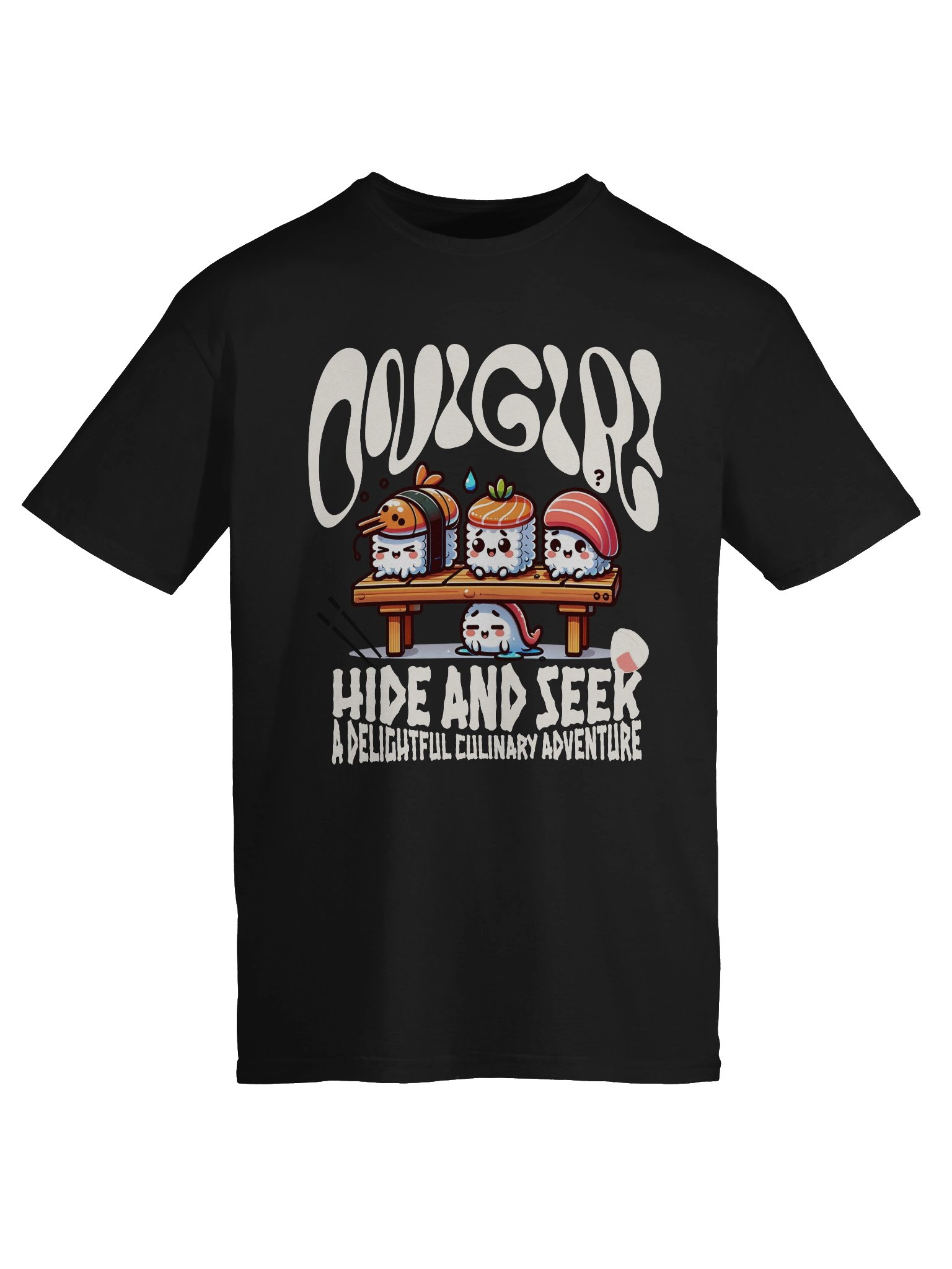 Onigiri Hide and Seek T-Shirt - Gildan Softstyle product image (6)