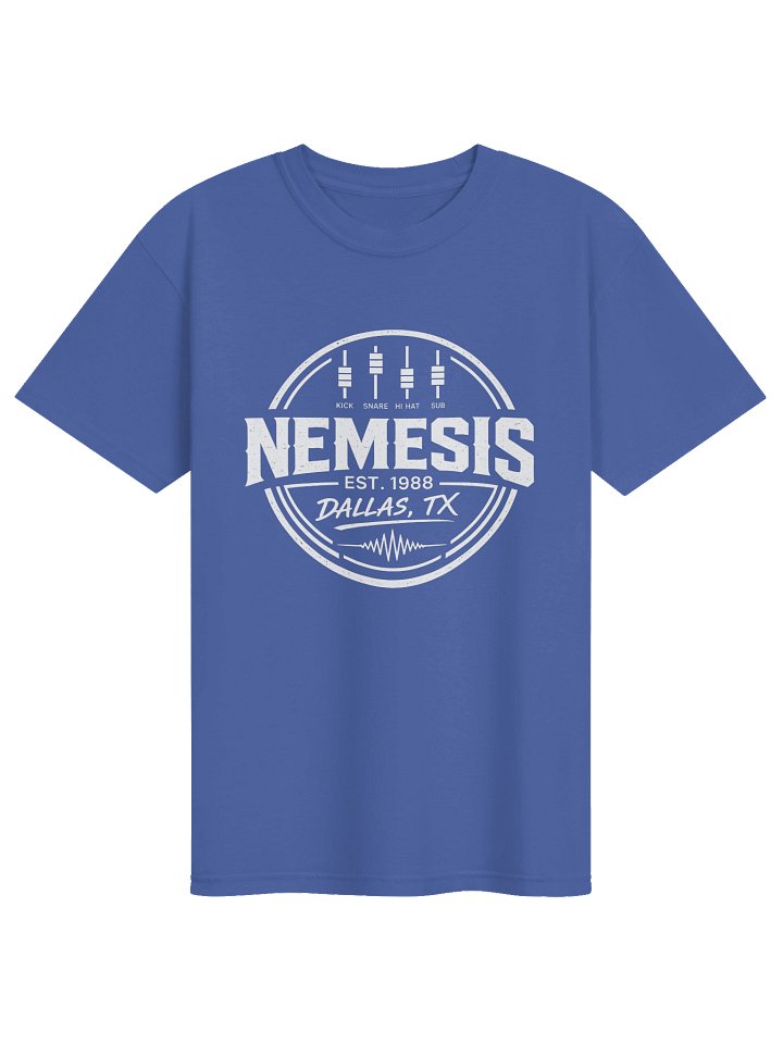 NEMESIS EST. 1988 Dallas, Tx Kick, Snare, Hi Hat, Sub Tee product image (1)