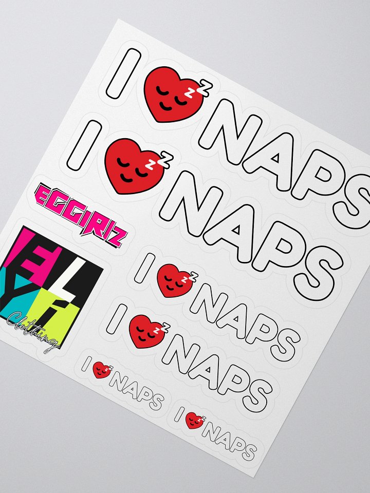 I ♥️ Naps Sticker Bundle product image (2)