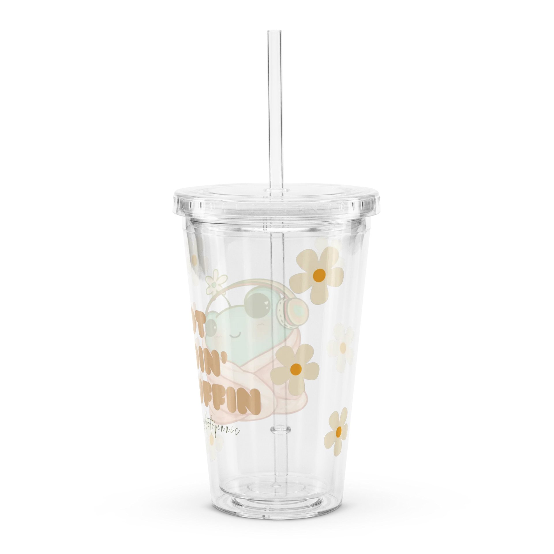 Not Doin' Nuffin Plastic Cup product image (4)