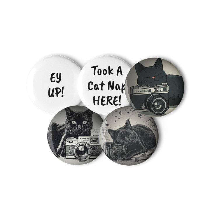 Casper Cam - Pin Set product image (2)