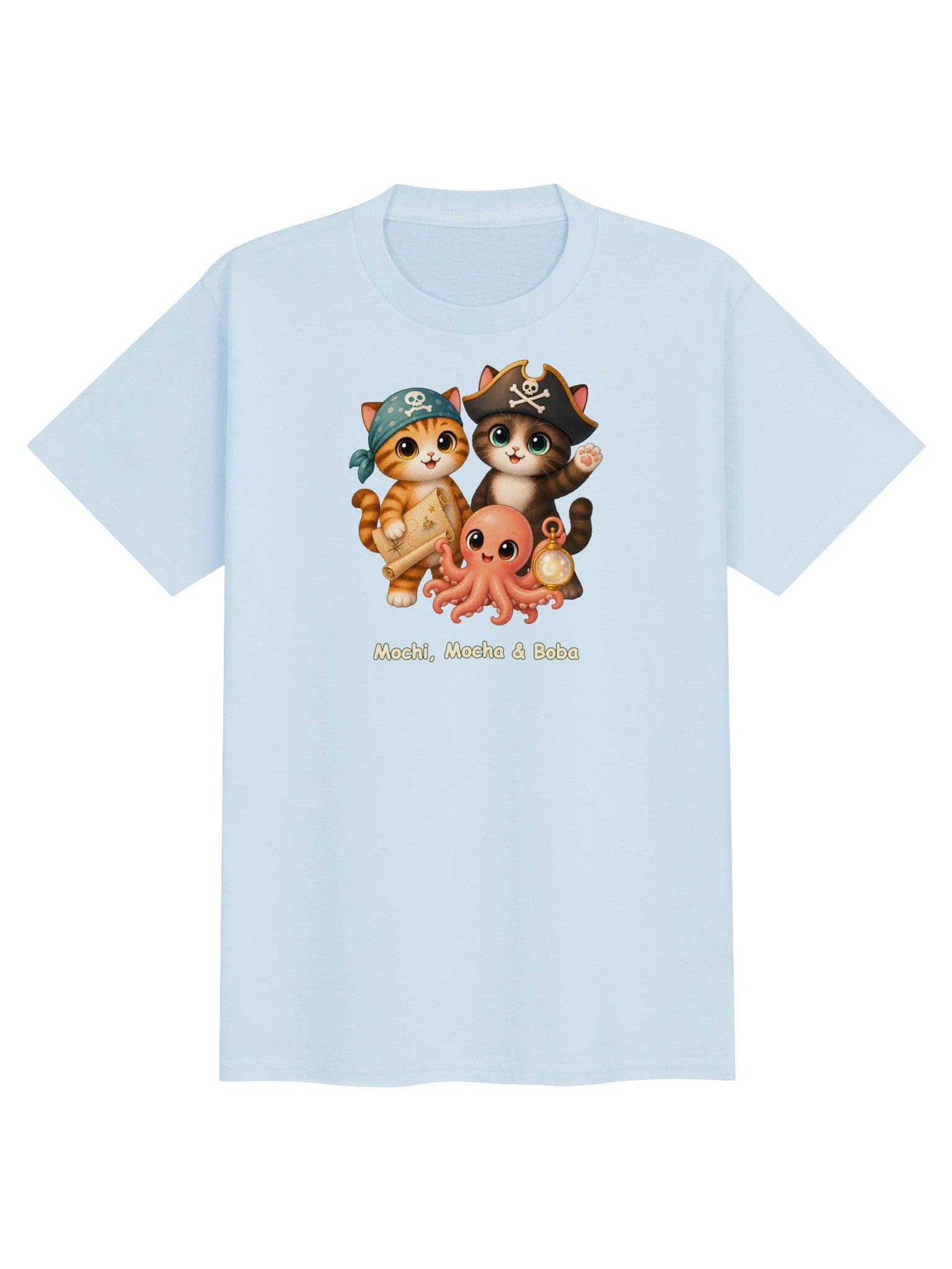 Mochi, Mocha & Boba Adventure Crew Youth T-Shirt product image (9)