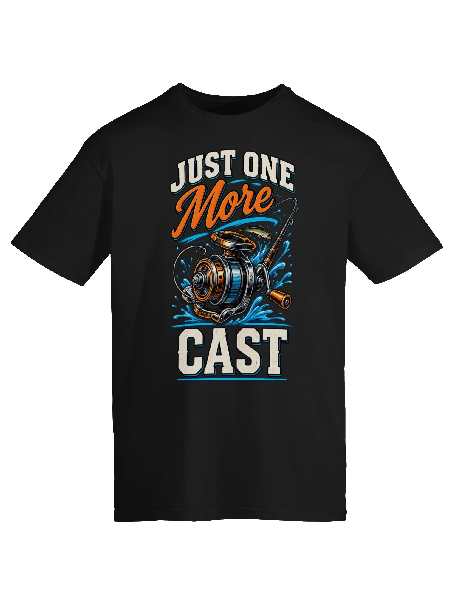 Just One More Cast T-shirt product image (5)