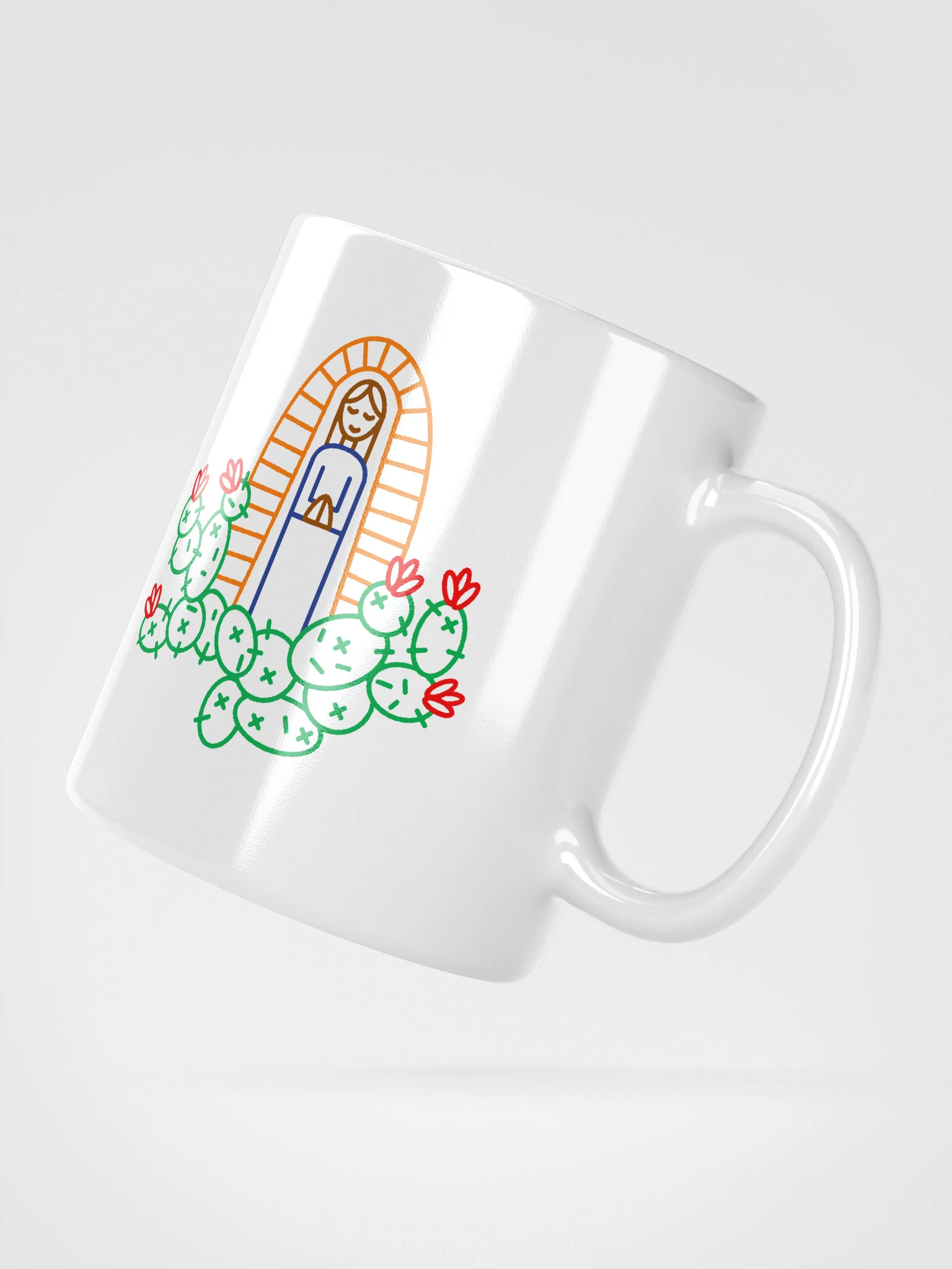 Minimalist Virgin of Guadalupe Mug product image (3)