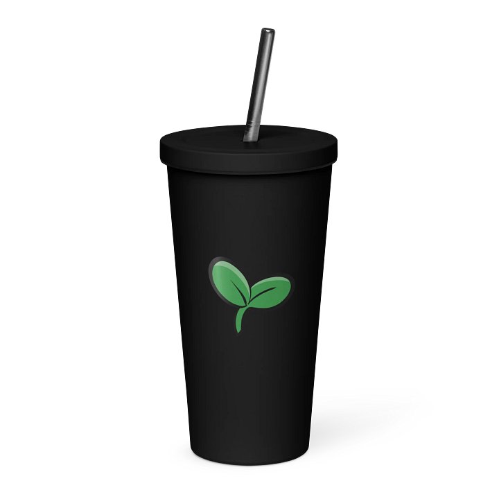 Sprout tumbler cup with straw product image (1)