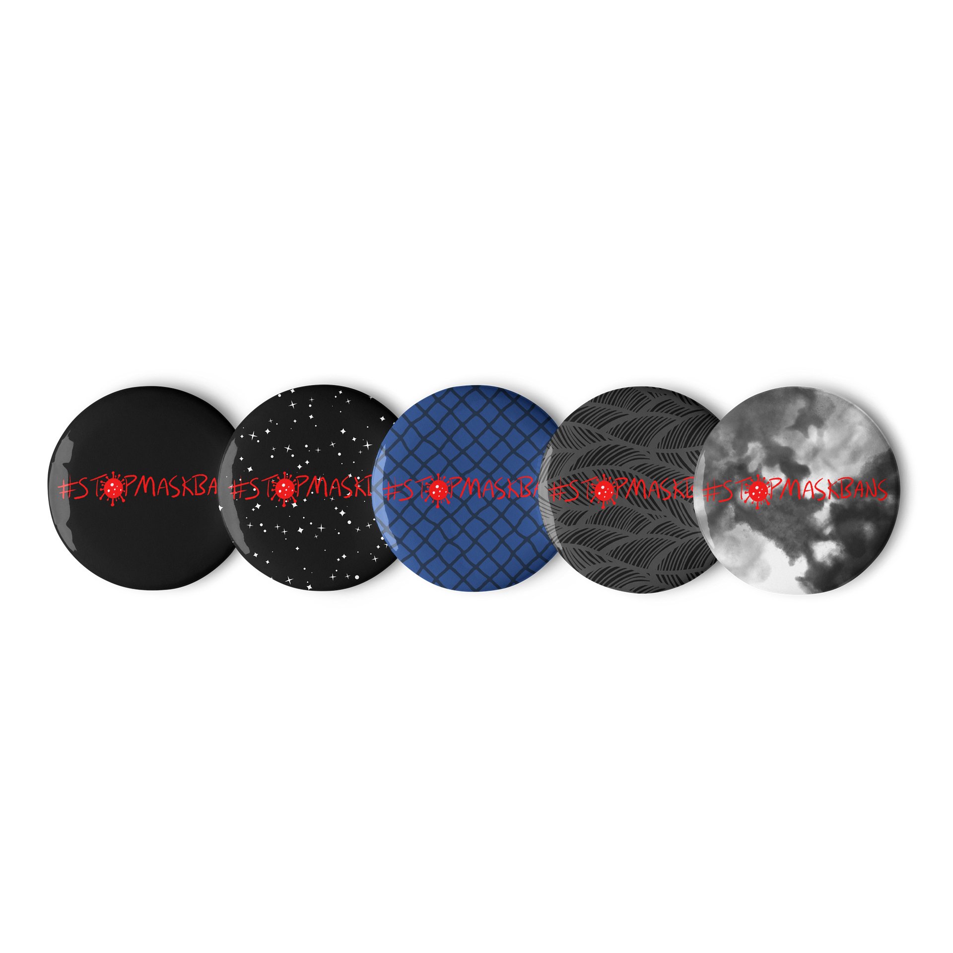 Stop Mask Bans button product image (1)