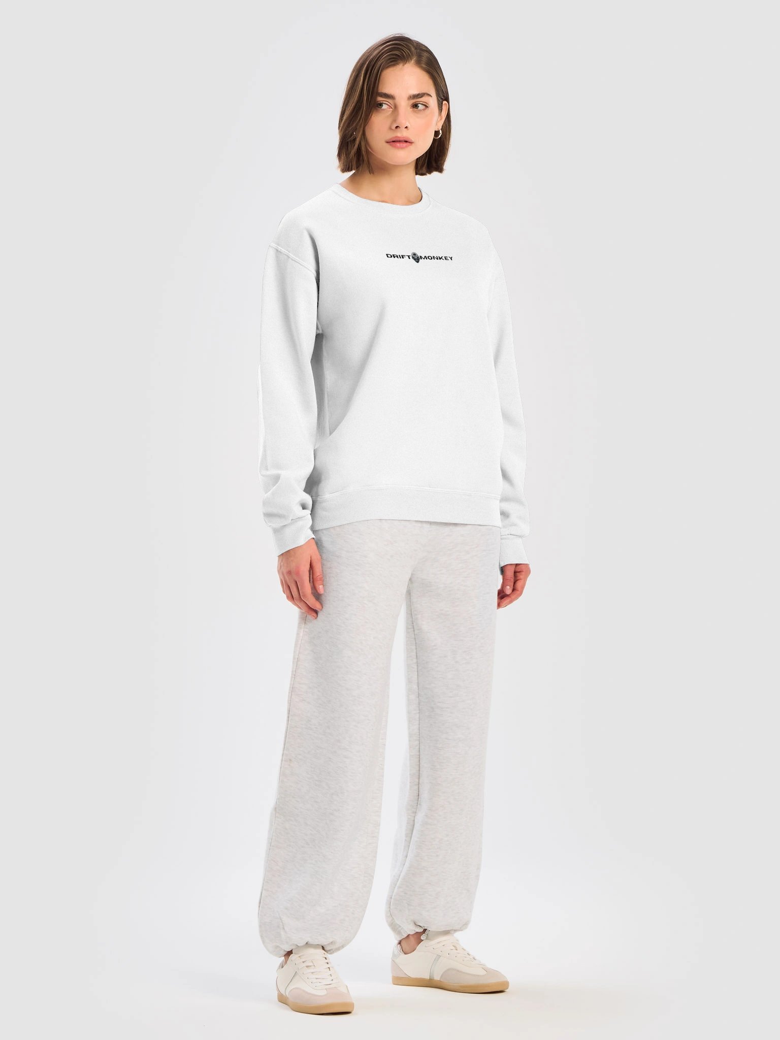 Minimal Face Emblem Crewneck Sweatshirt product image (19)