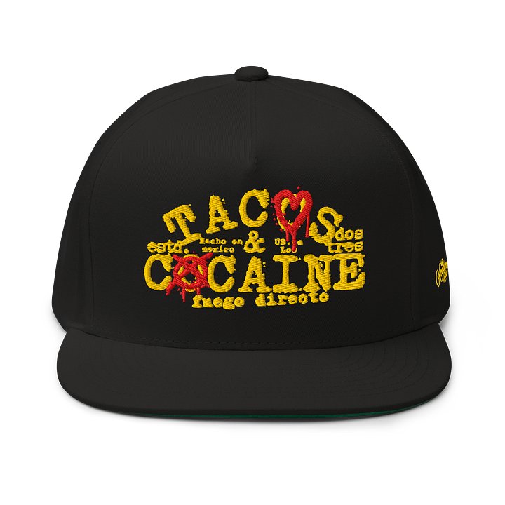 TACOS & COCAINE/Fuego Directo - Embroidered SnapBack product image (1)