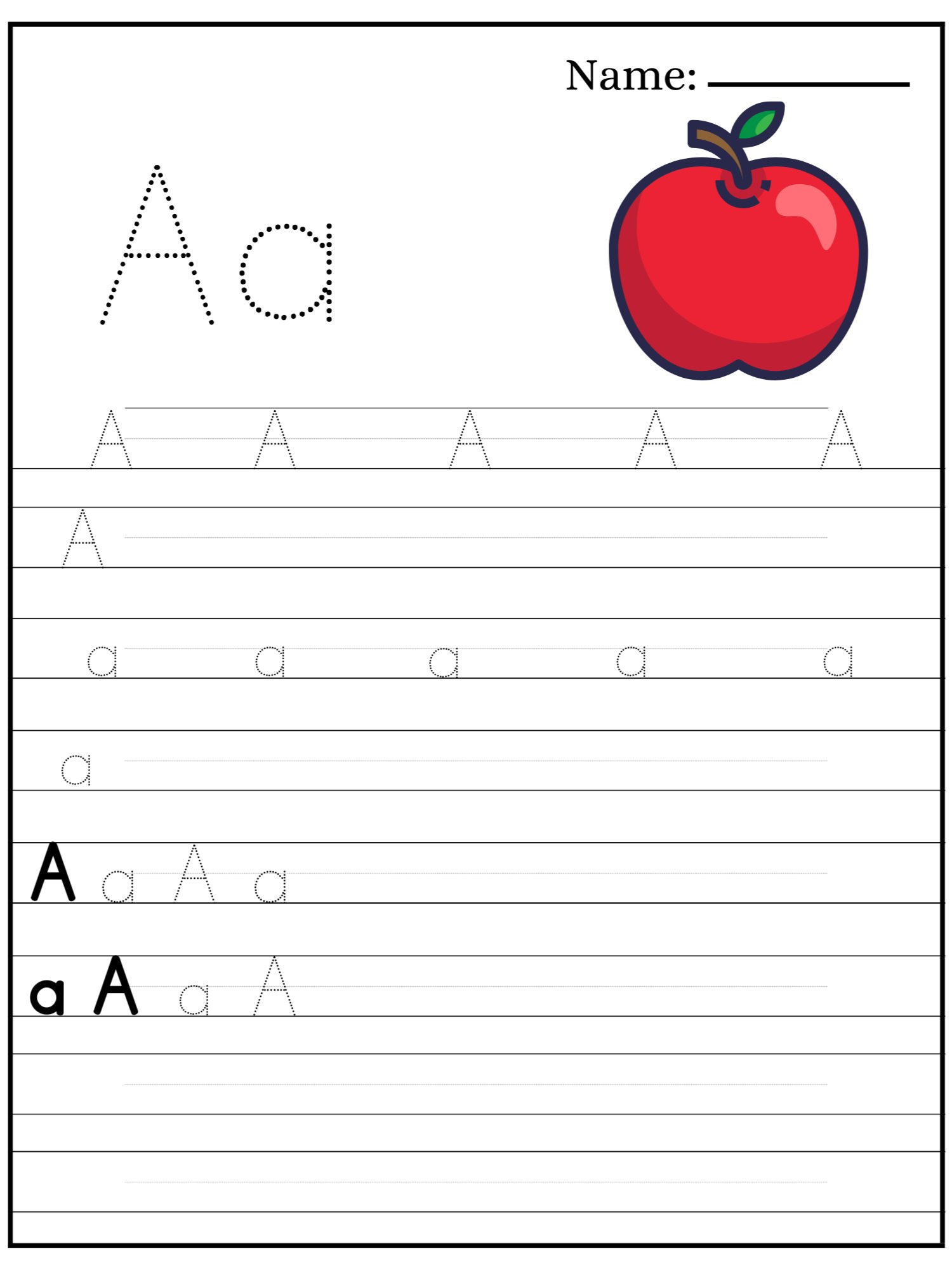 Tracing ABCs Workbook product image (2)