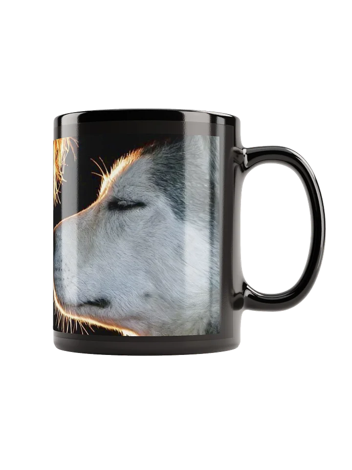 Alpha and Skye Black Glossy Mug product image (1)