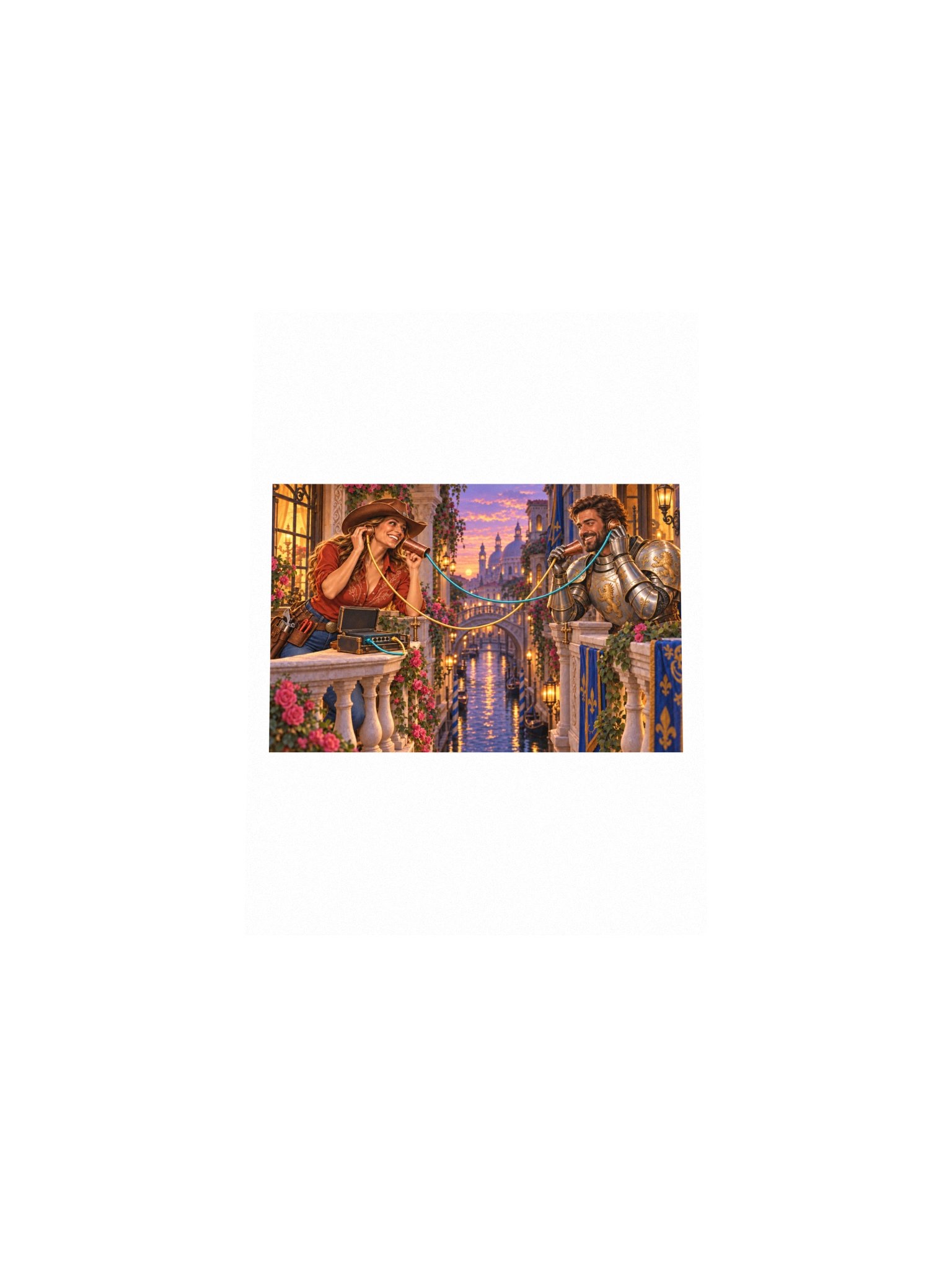 Full Duplex Small Art Print product image (4)