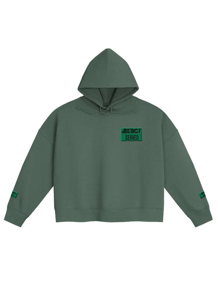 JUSTICE SERVED Organic Hoodie product image (1)