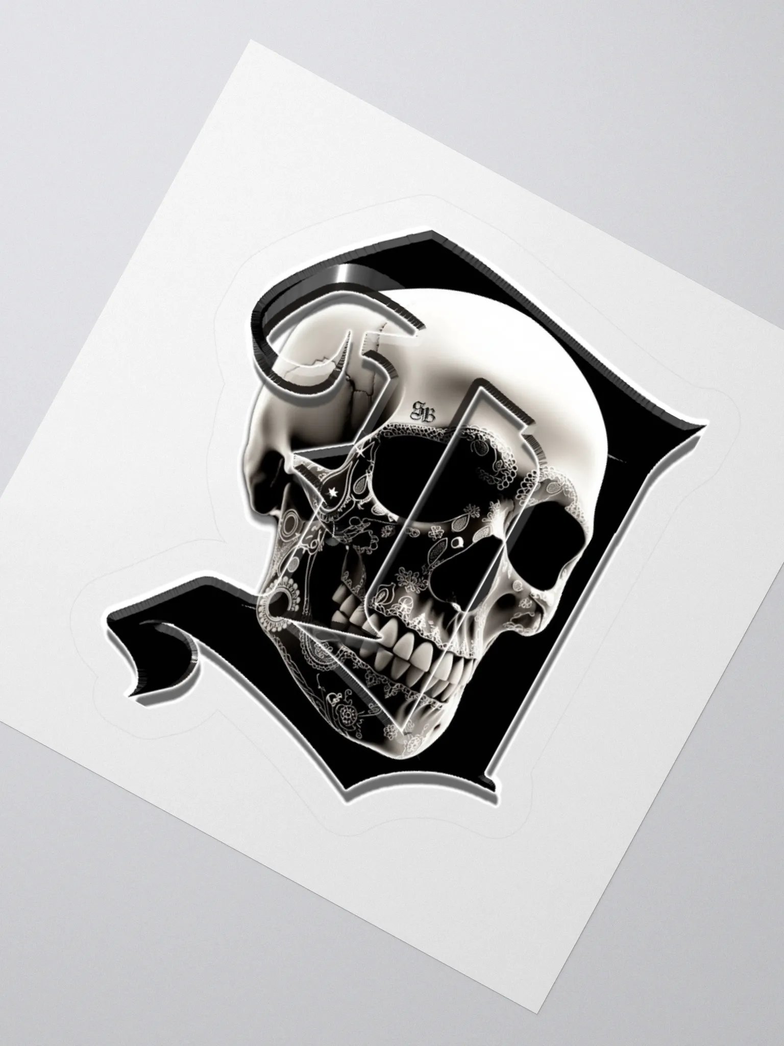 Detroit Skull Sticker product image (5)
