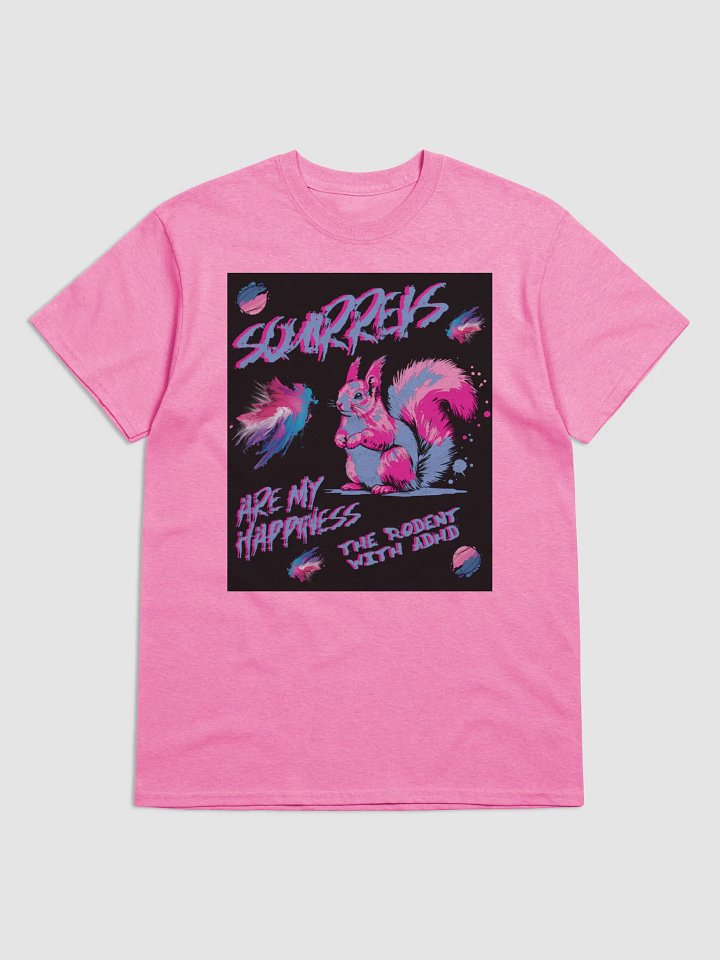 SQUIRRELS ARE MY HAPPINESS SUPERSOFT TEE product image (1)
