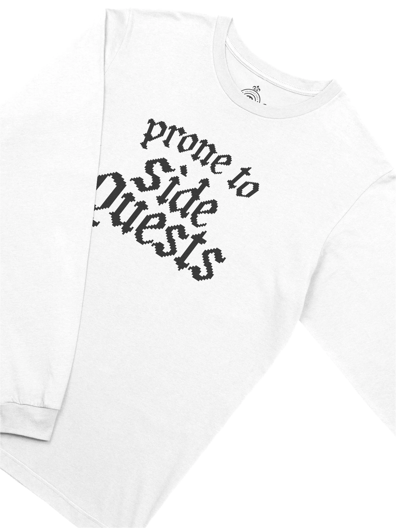 Side Quests long-sleeve tee (light) product image (3)