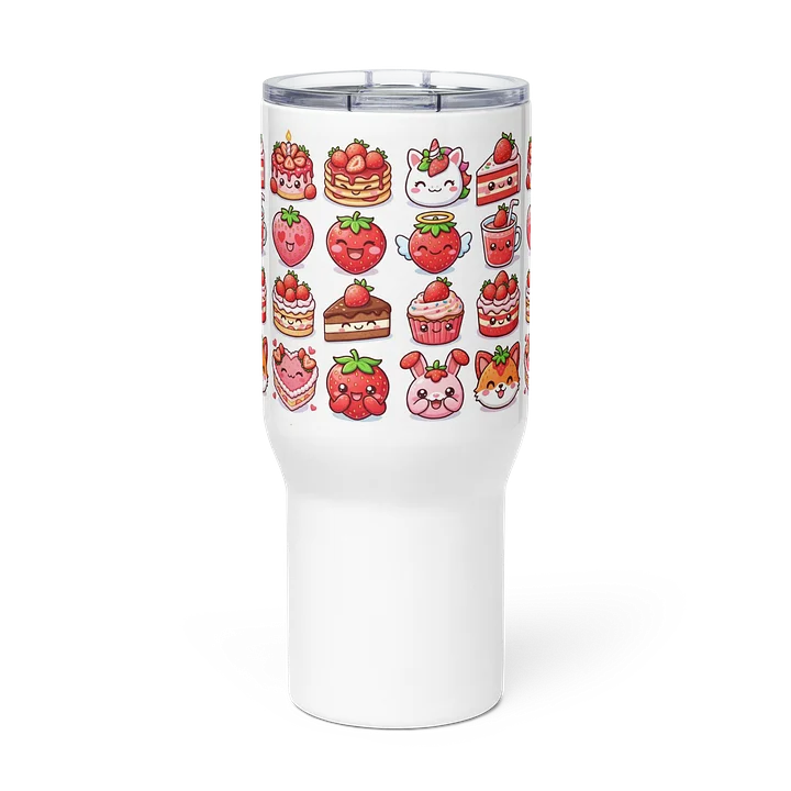 Sweet Strawberry Delights Travel Mug product image (3)