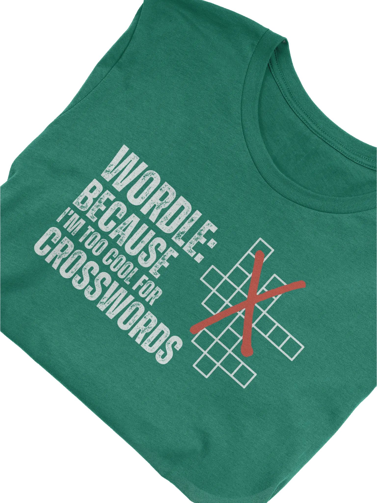 Wordle: Because I'm Too Cool For Crosswords T-Shirt product image (3)