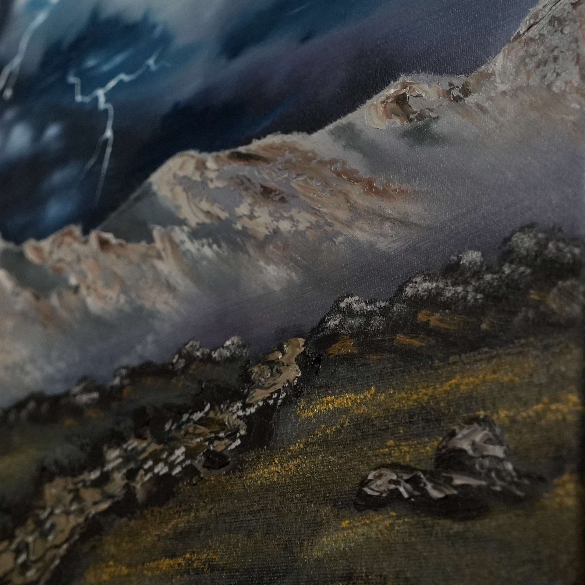 The Droughts End (Original) 16x20 Canvas product image (3)