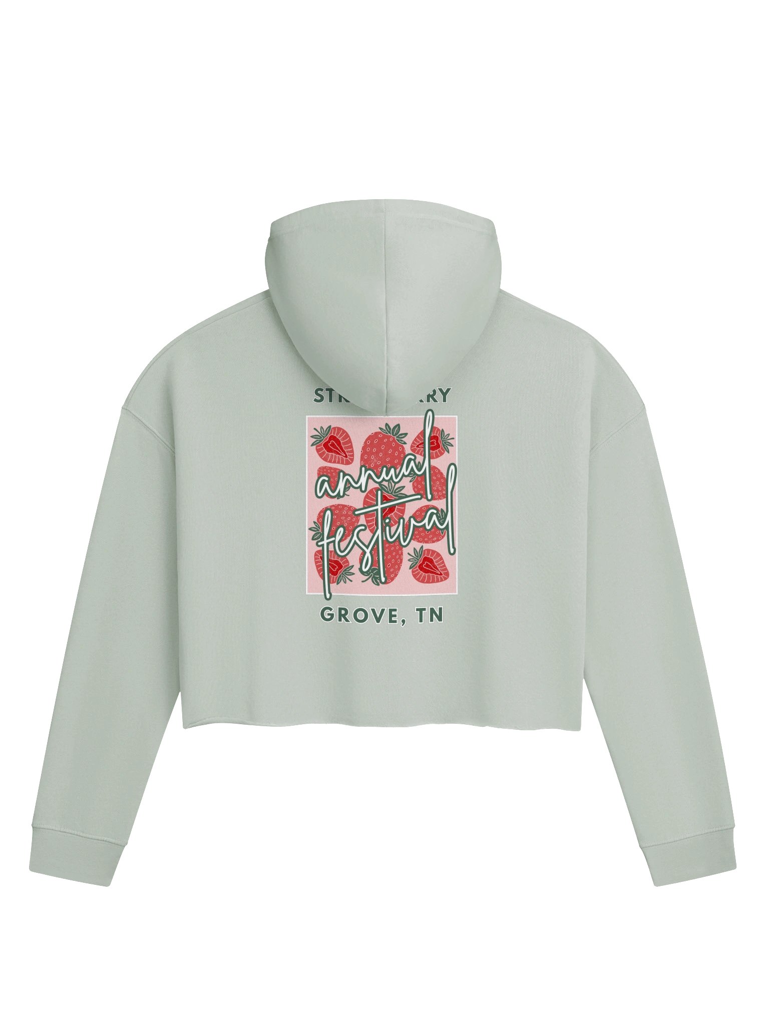 Cropped Strawberry Grove, TN Festival Hoodie product image (4)