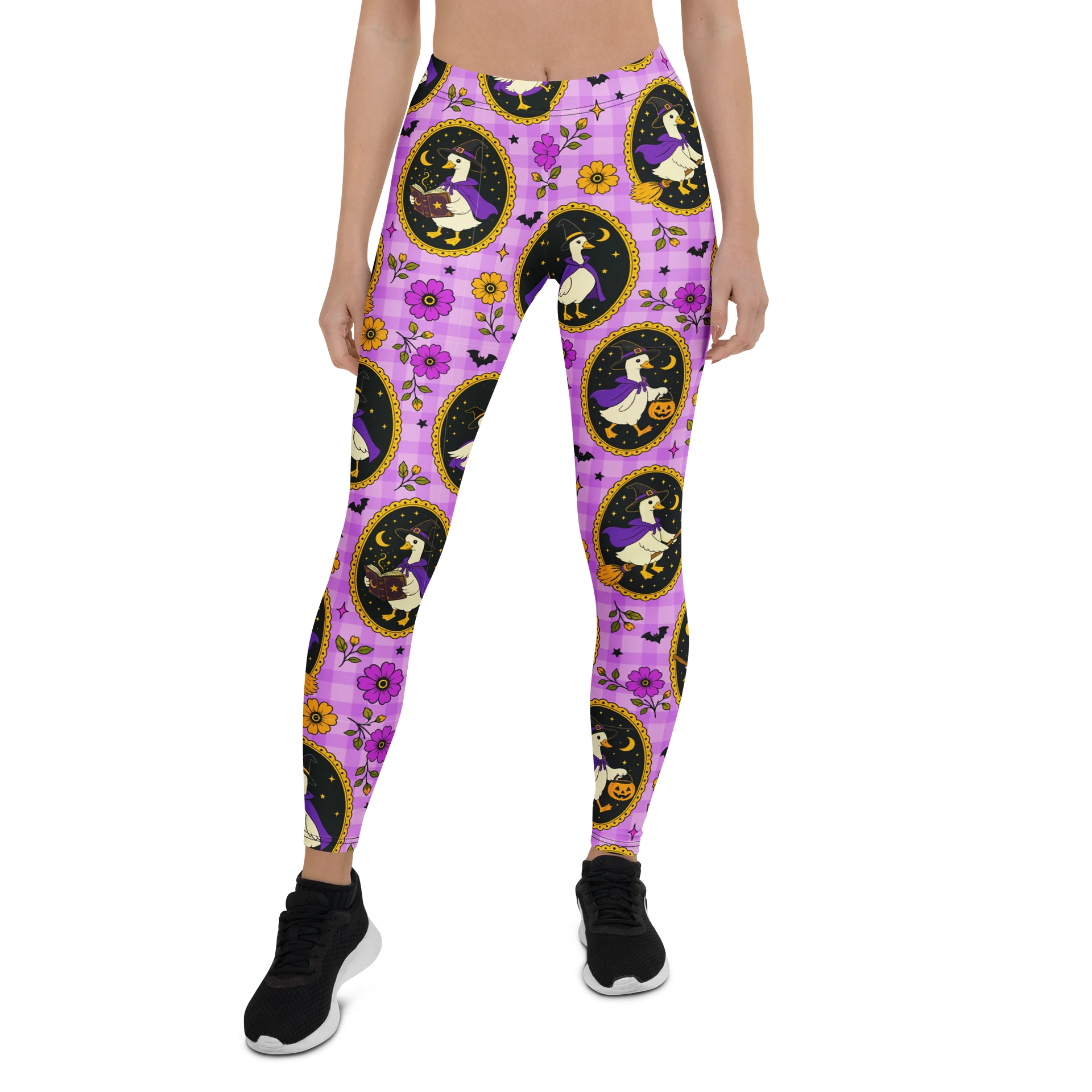 Odd Duck Halloween Leggings product image (1)
