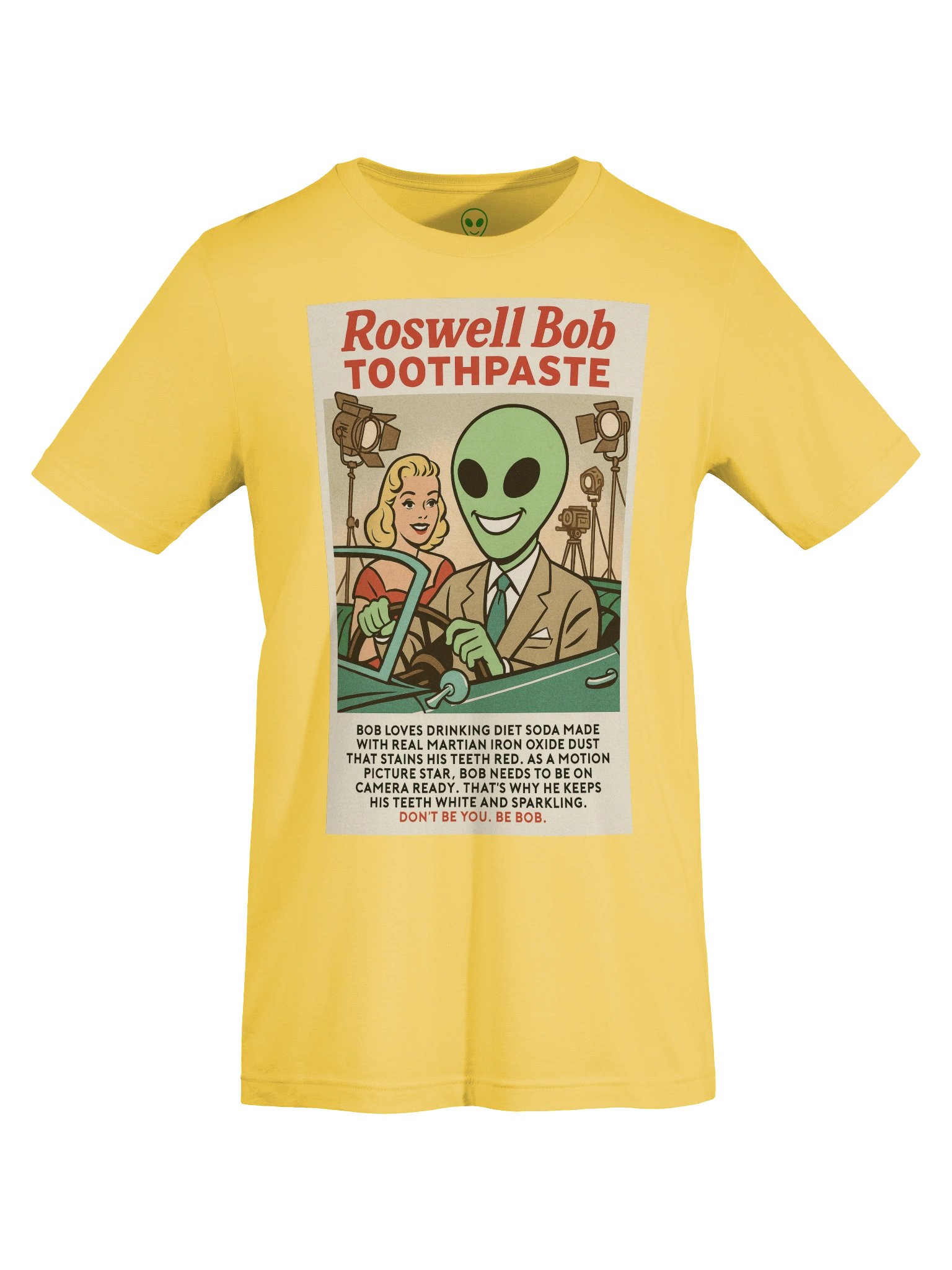 Toothpaste Roswell Aliens Movie Star 1950's Retro Concert Tee Fit Unisex T-Shirt product image (79)