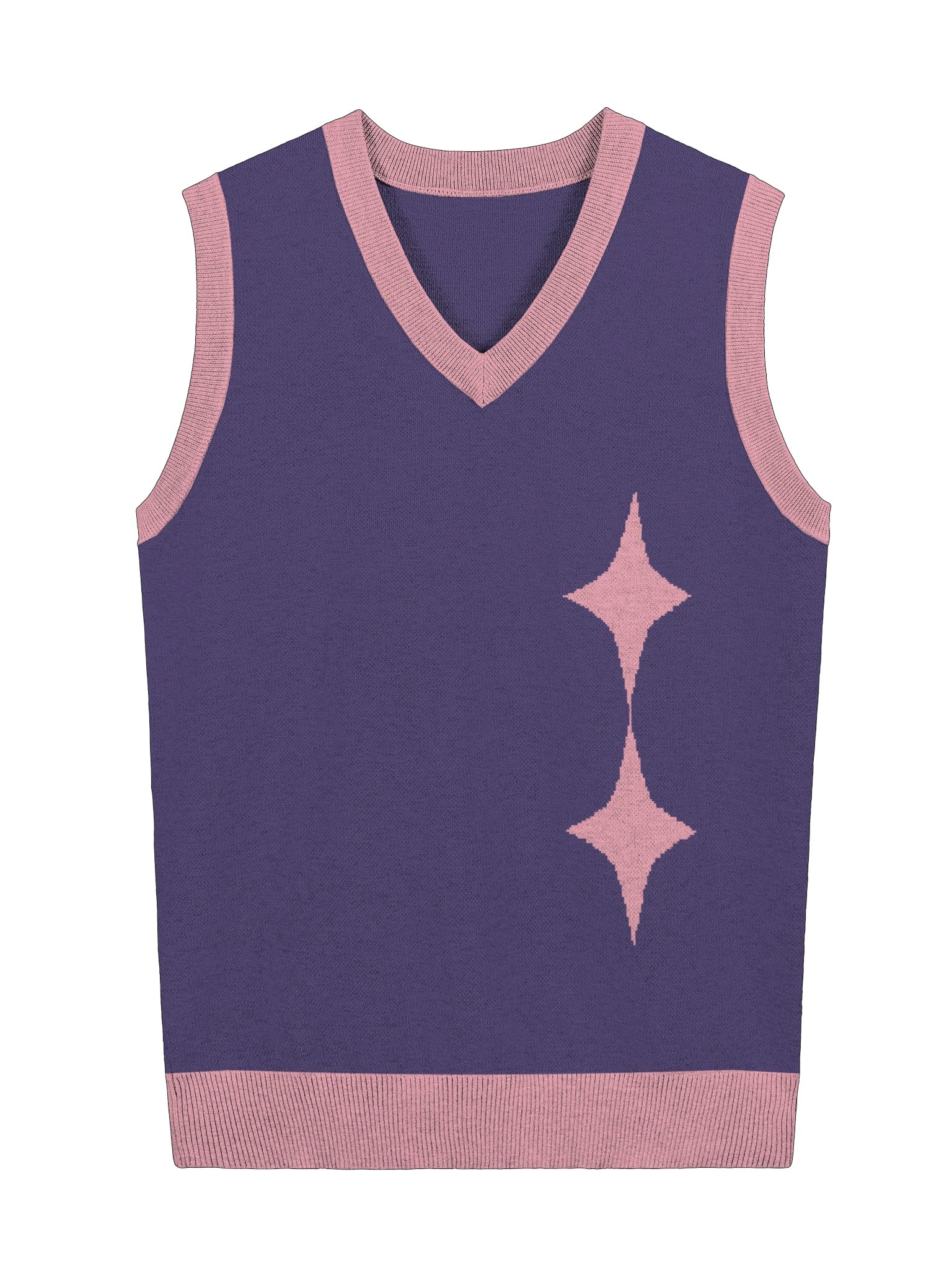 K-Pop: Demon Hunters Mystery Saja Purple & Pink Knitted Sweater product image (2)
