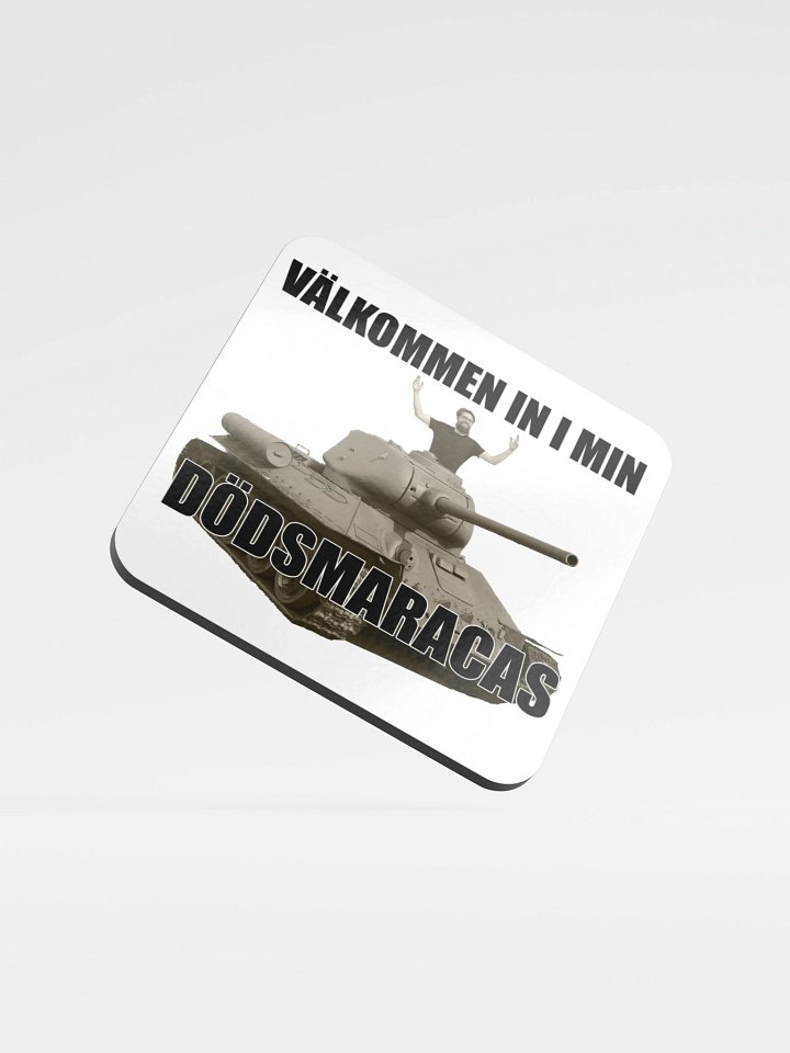 Välkommen in i min dödsmaracas! (Underlägg) product image (1)