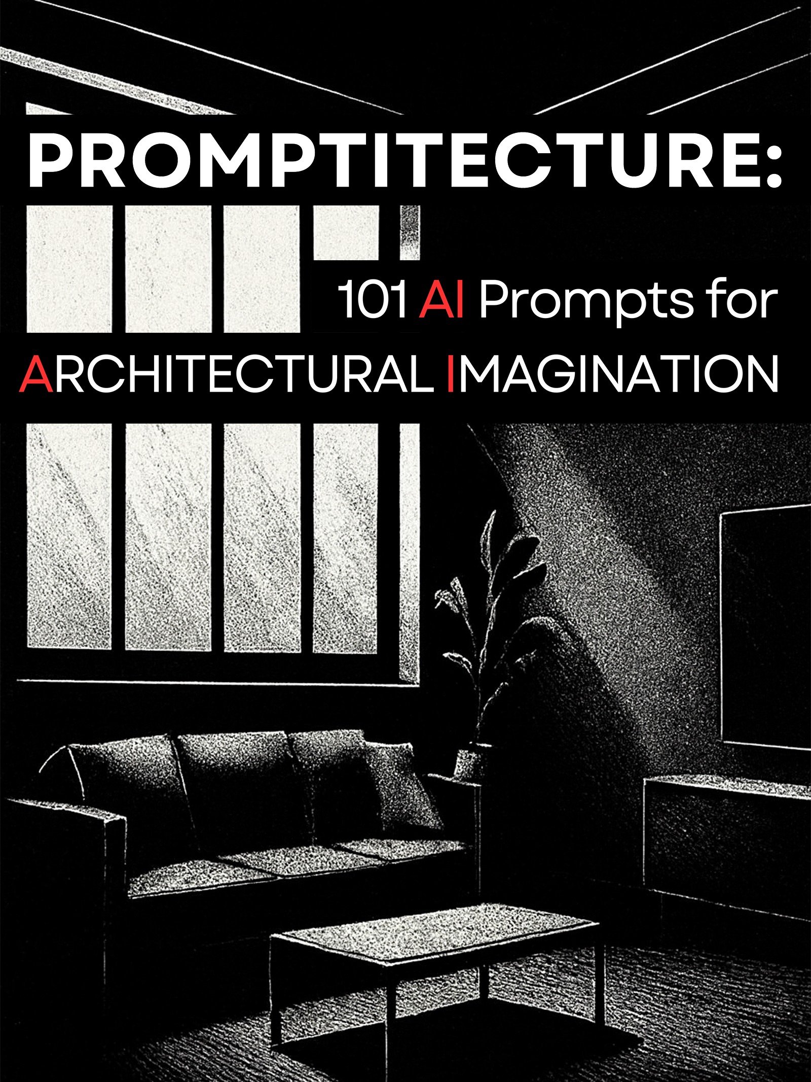 Promptitecture: 101 AI Prompts for Architectural Imagination Book product image (1)