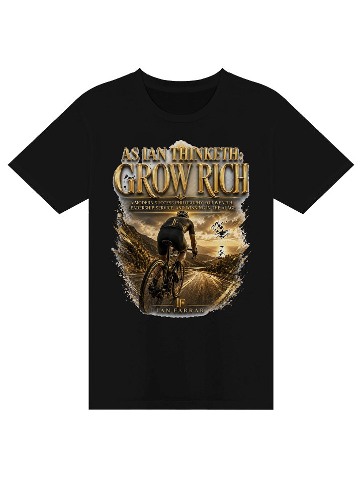 As Ian Thinketh: Grow Rich — Scan to Win Tee product image (1)