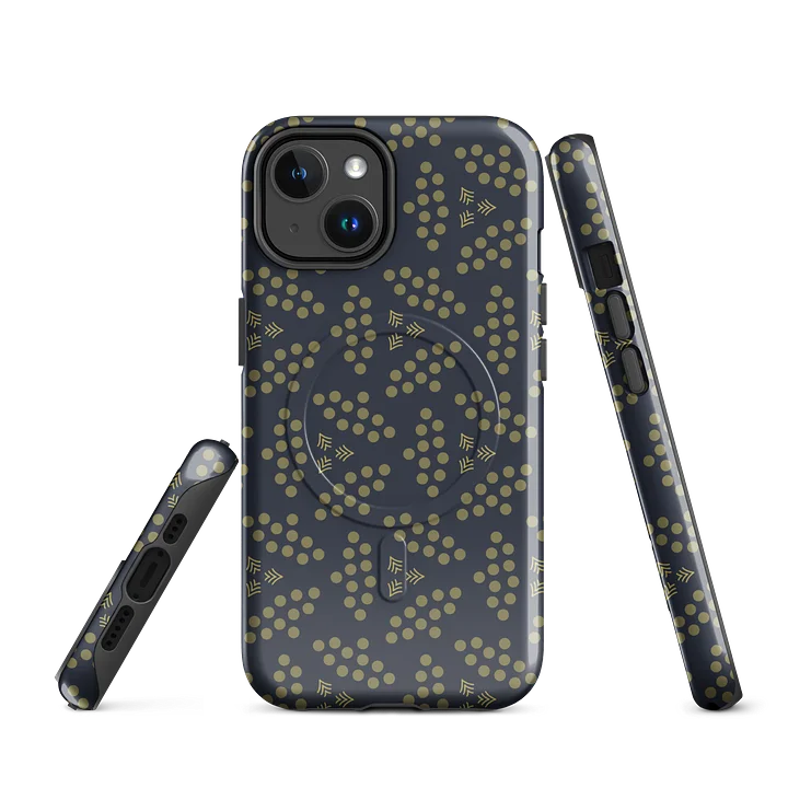 Fractal Fever 3 iPhone 17 Tough MagSafe Case - Shockproof Dual-Layer Geometric Protective Cover product image (1)