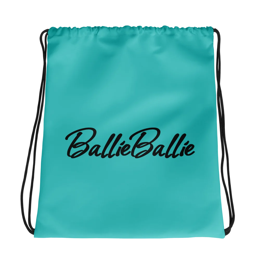 Tas met trekkoord Dark Turquoise product image (1)