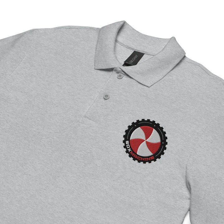 Sox Machine Pinwheel Logo Unisex Polo product image (2)