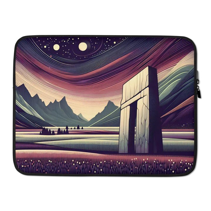 Strange Monolith - 12 Laptop Sleeve product image (2)