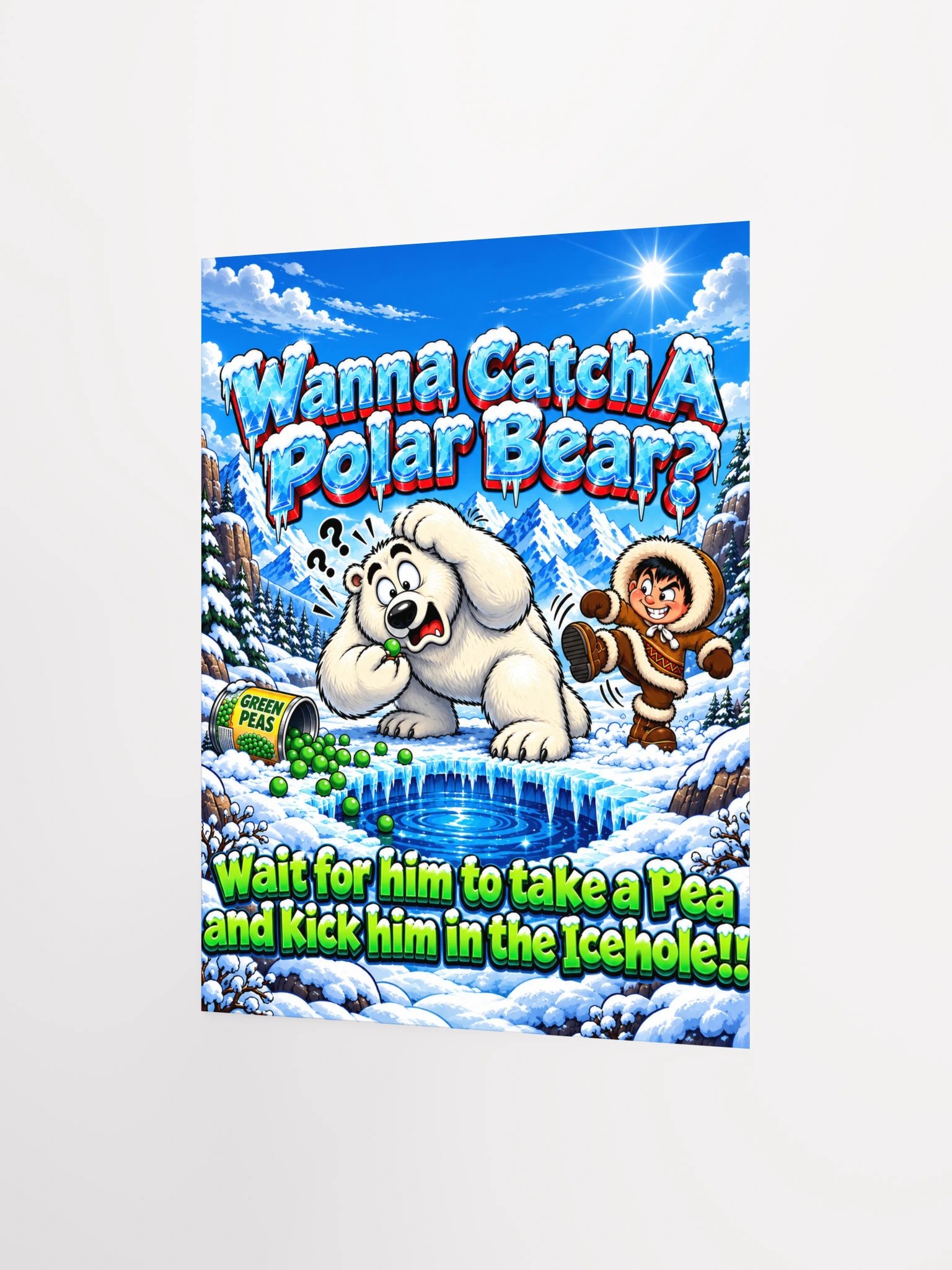 1 Earth Prints Polar Bear Enhanced Matte Paper Poster product image (26)