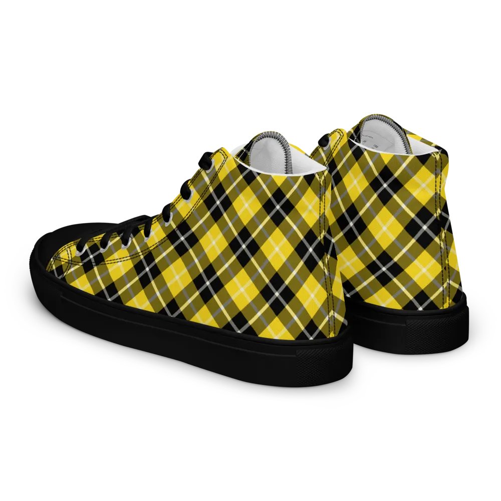 Barclay Tartan Men's High Top Shoes product image (9)
