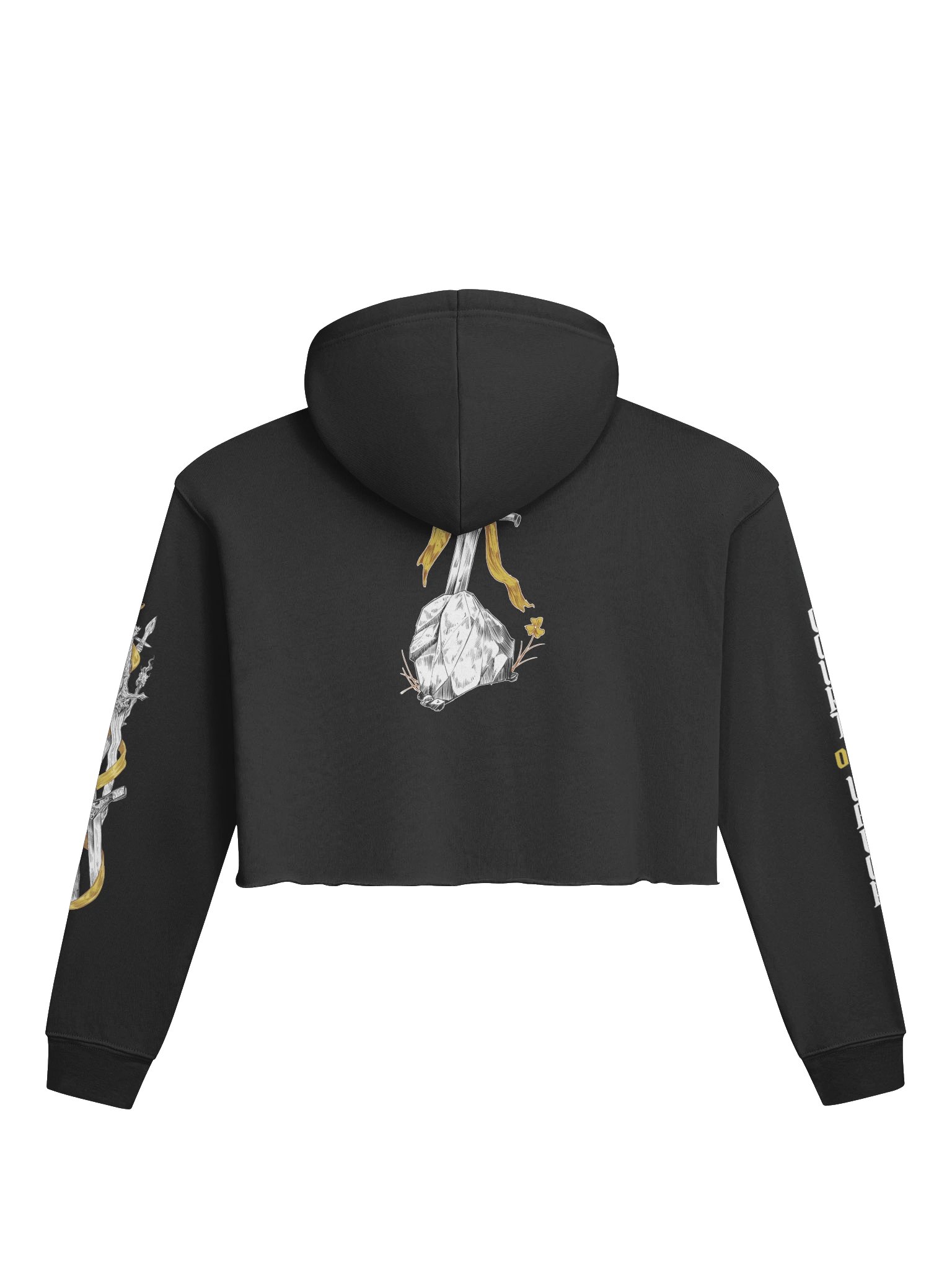 809 Rise of the Courts - Valor Crop Hoodie product image (1)