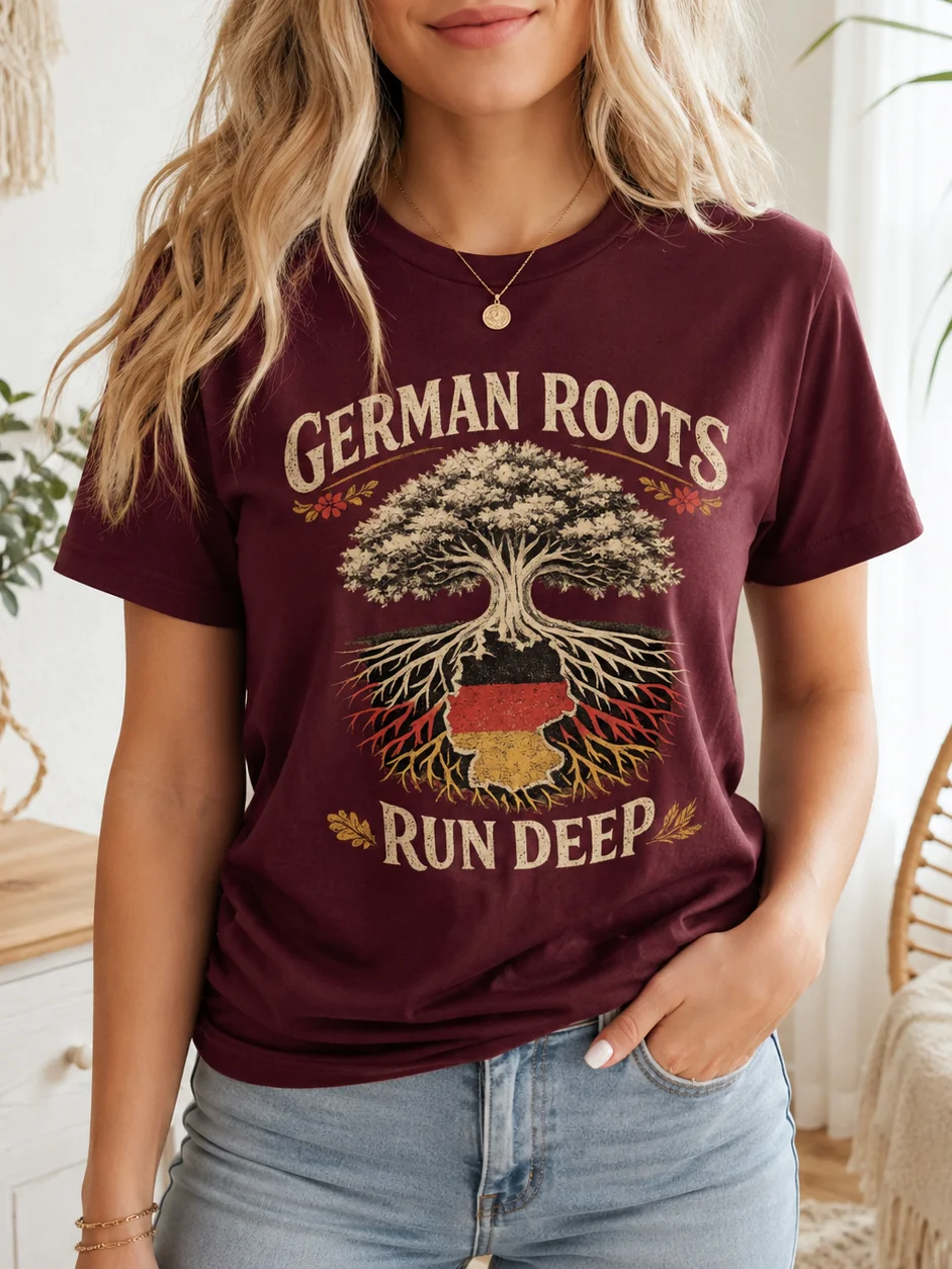 German Roots Run Deep Vintage Tee