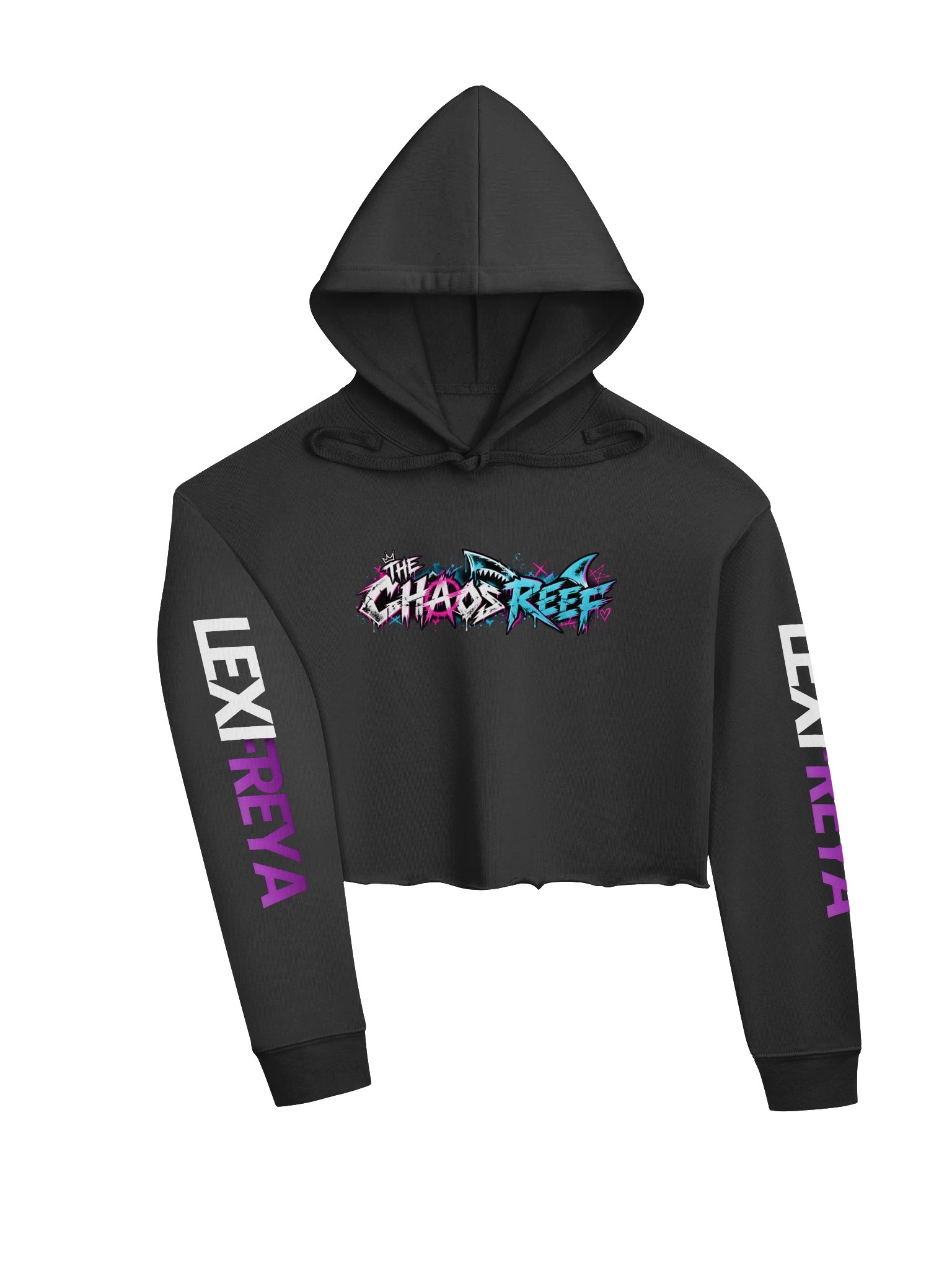 Certified Waste of Electricity™ Crop Hoodie product image (3)