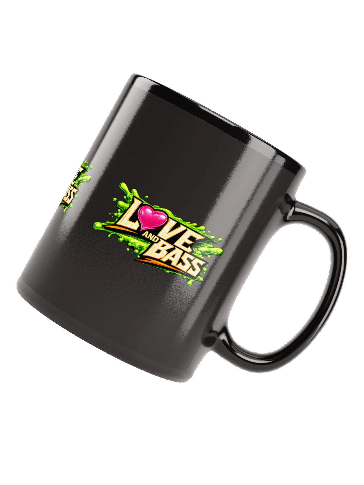 Love and Bass MUG - Splash - Black product image (11)