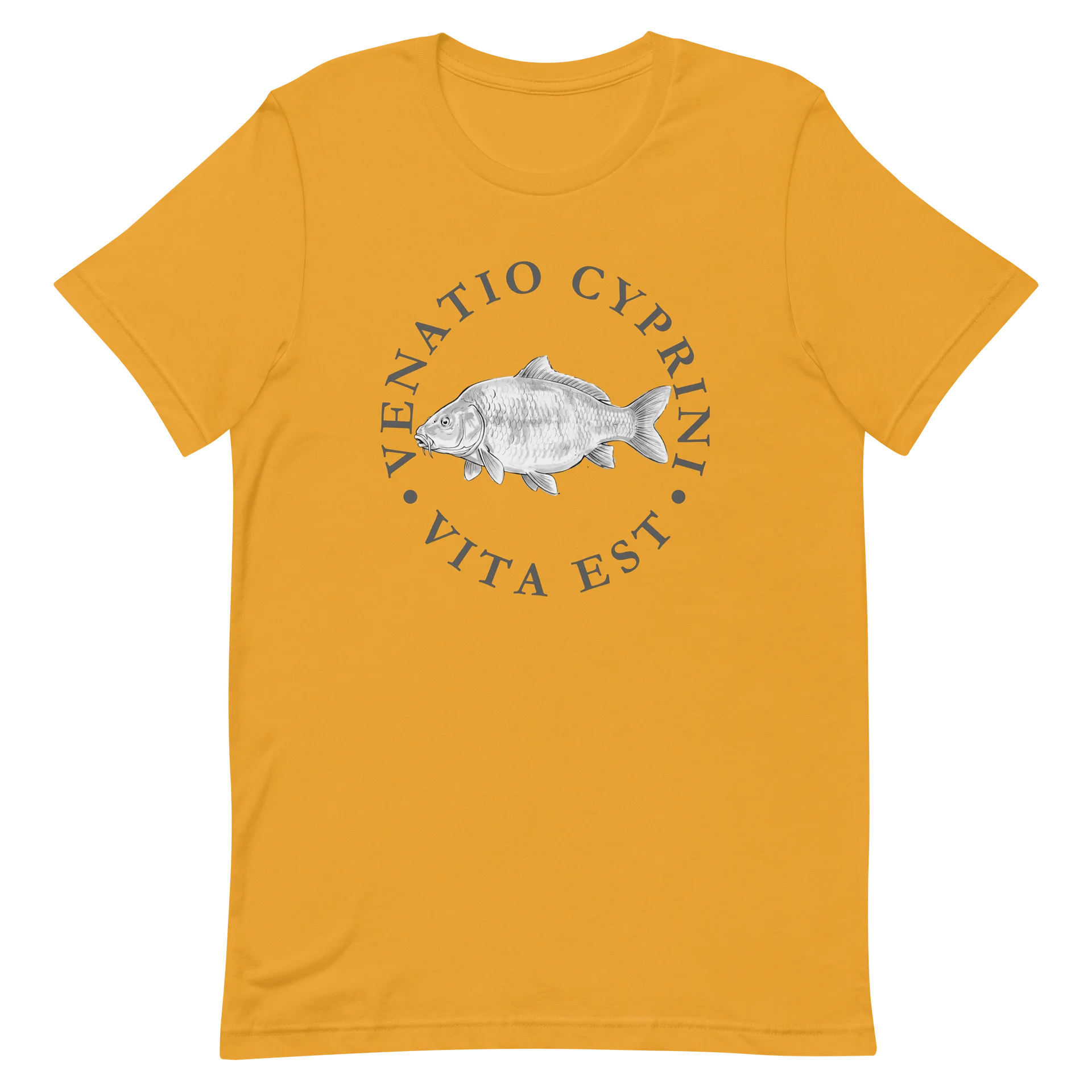 The hunt for carp is life ("Venatio cyprini vita est.") T-Shirt product image (32)