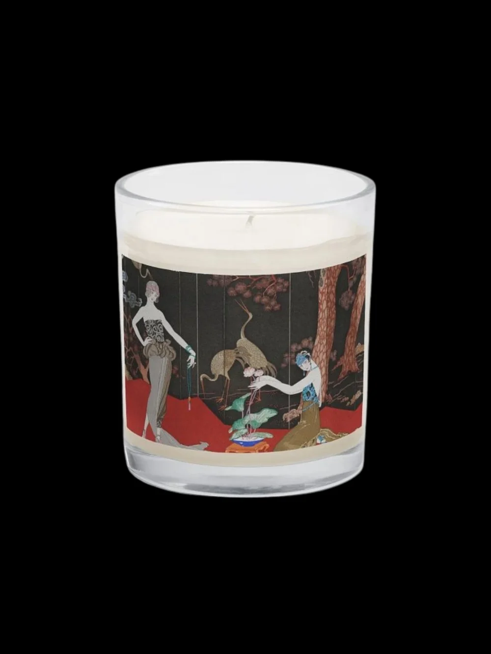 Fashion. Soy Wax Candle In A Clear Glass Jar. product image (2)