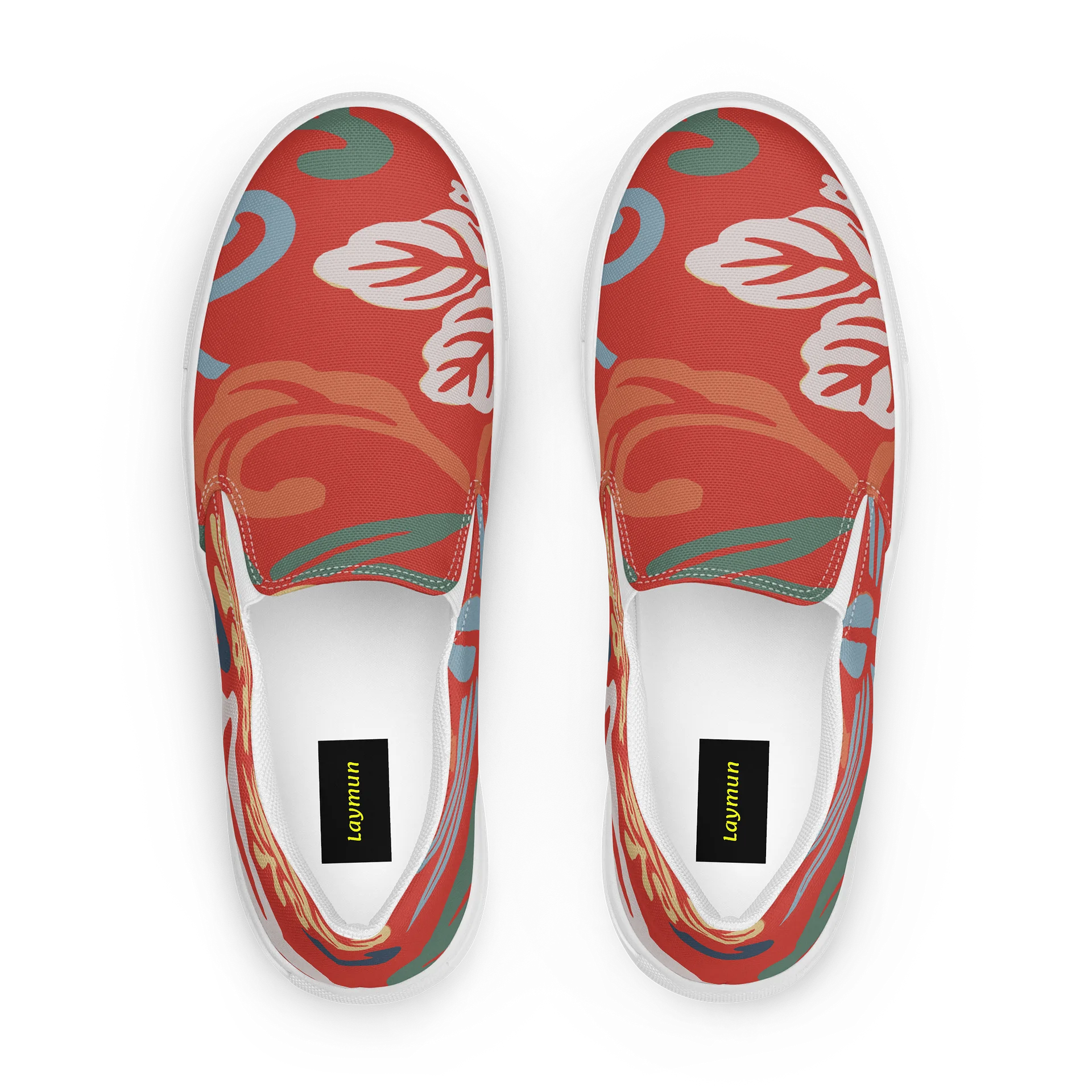 Women’s Japanese Vintage Floral Slip-On Canvas Shoes product image (1)