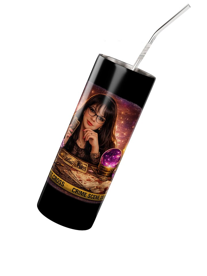 Tarot Crime with Zelda Tumbler – True Oracle Exclusive 🔮🕯️ product image (2)
