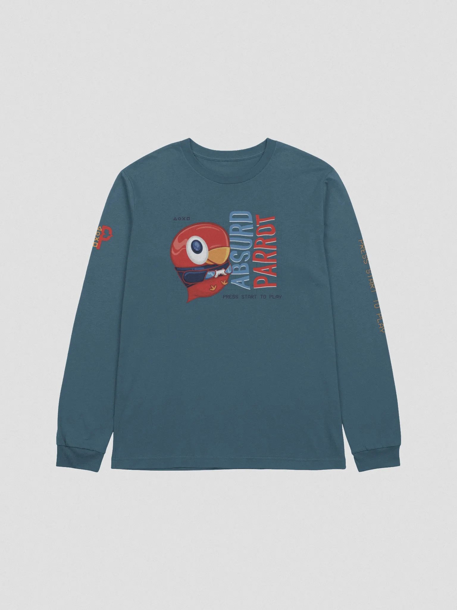 Men's Long Sleeve Gamer Parrot product image (2)