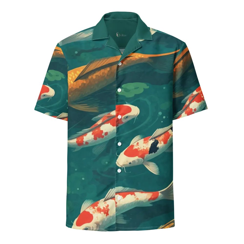 Koi Serenity Button-Down product image (1)