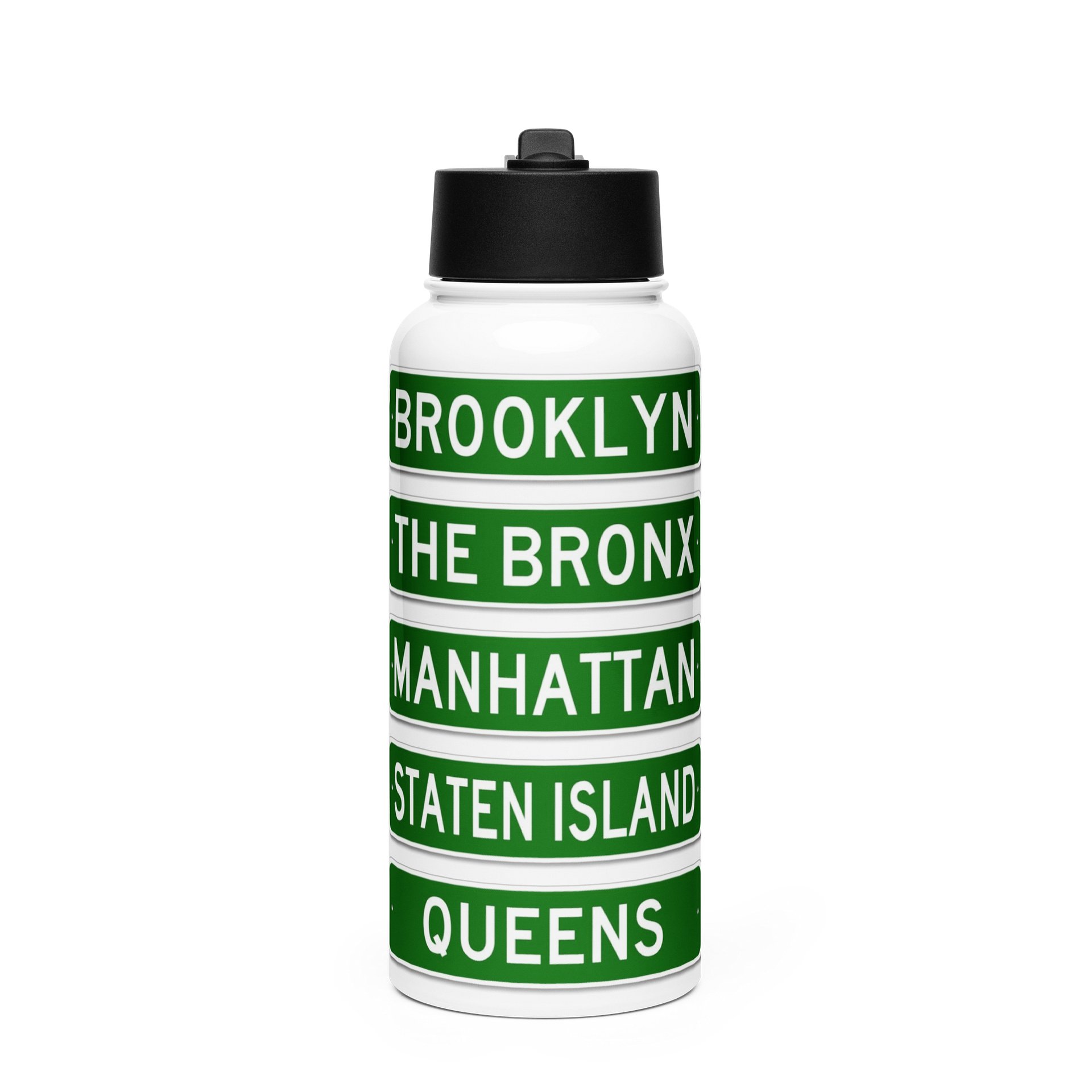 5 Boroughs Stainless Steel Water Bottle product image (1)